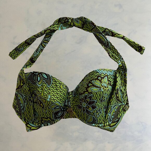 Mismatched Swimsuit 2 Tops, 1 Bottom Very Cheeky Bikini Size Large - Picture 5 of 5